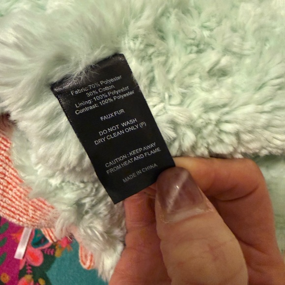 Unreal Fur Mint Faux Fur Coat - medium - Picture 4 of 10